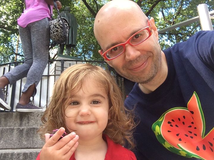 Last Days of the Summer with Laia in Union Square Park