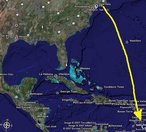 From NYC to Barbados