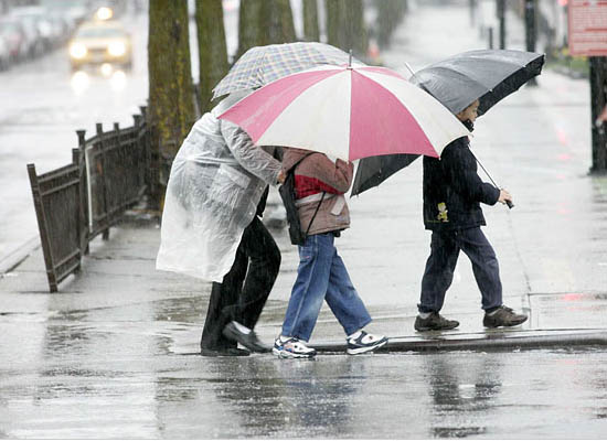 New York City - Rain in April 2007