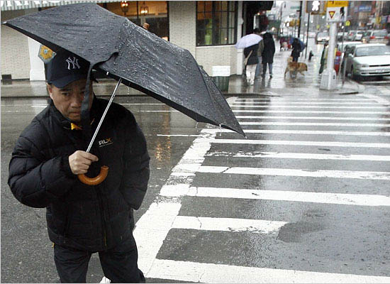 New York City - Rain in April 2007