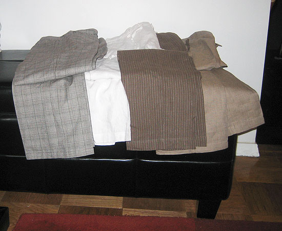 H&M summer 2007 linen trousers