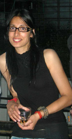 Suki out with friends