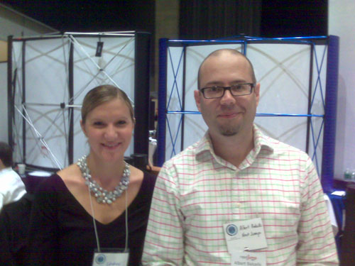 Albert and Lindsey - Columbia job fair 07