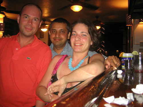 Bobby, Judit and Albert, Virgin Islands, Spring 06