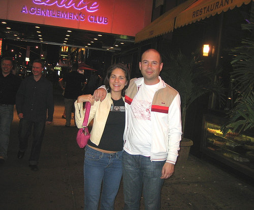 Albert and Judit, midtown Manhattan, Lace Club