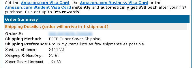 Amazon lack of font consistency