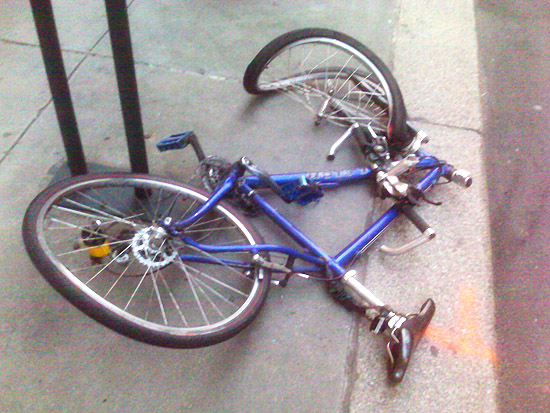 NYC dead bike
