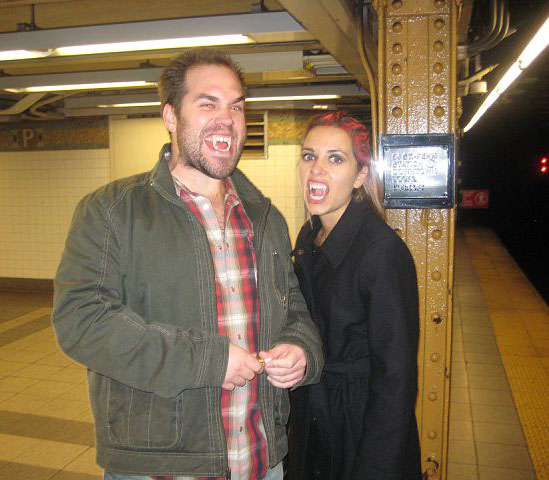 Steve and Anna, quite scary!