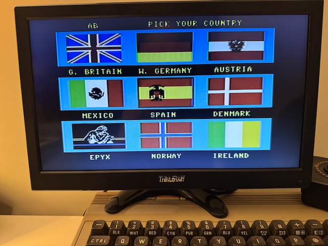 Commodore 64 Epyx Summer Games