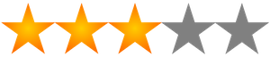 3 out of 5 stars