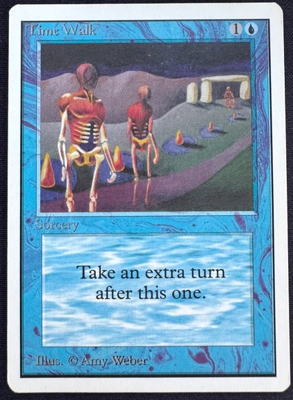 MTG Unlimited Time Walk LP