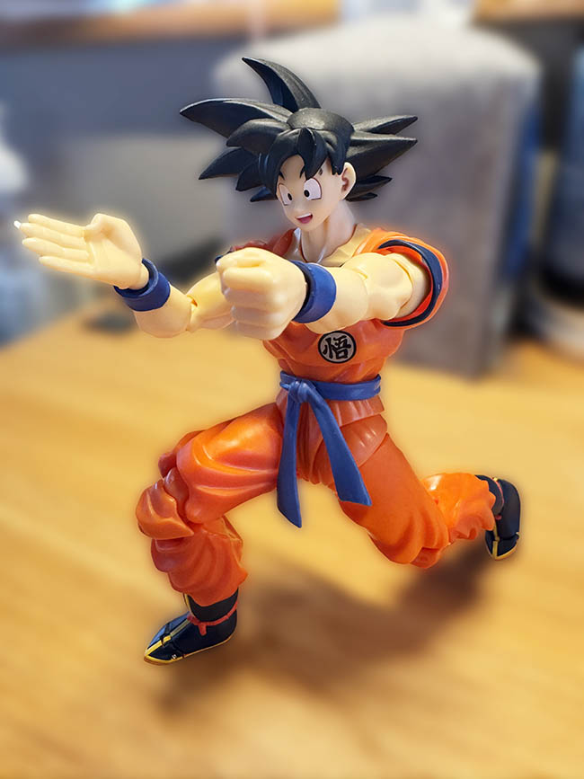 Son Goku positions