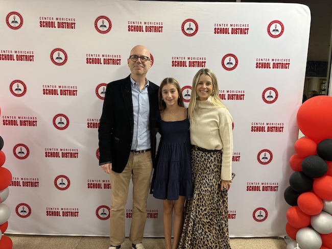 Laia induceted into the National Junior Honor Society 2025