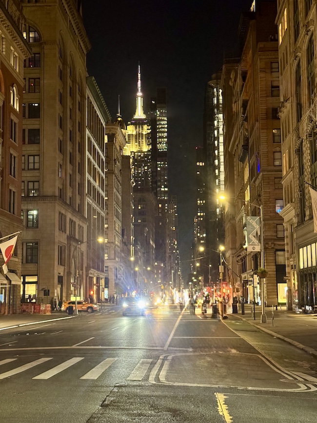 NYC Fall 2025 Evening Empire State