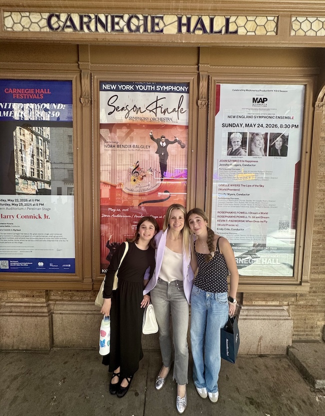 Carnegie Hall MYO Performance - Sofia Balcells