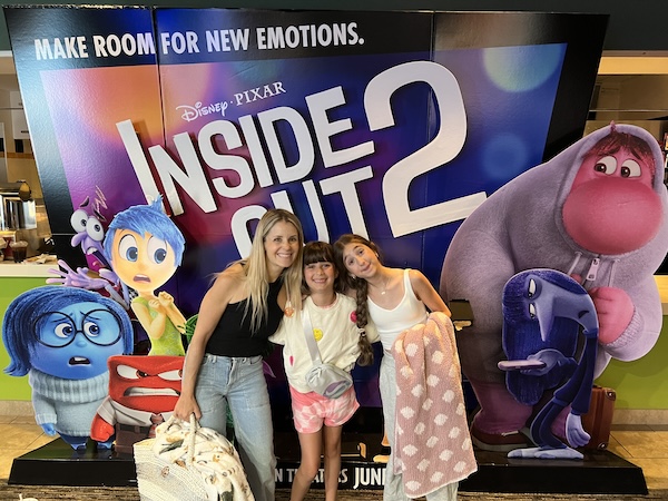 Nicole, Laia and Sofia at Inside Out 2