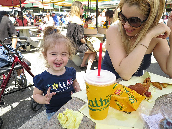 Memorial Day in Coney Island With Laia 2014
