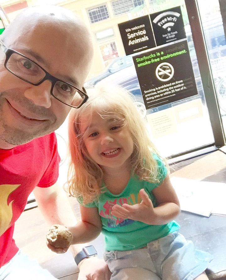 Summer Sunday Breakfast With Laia - at Starbucks